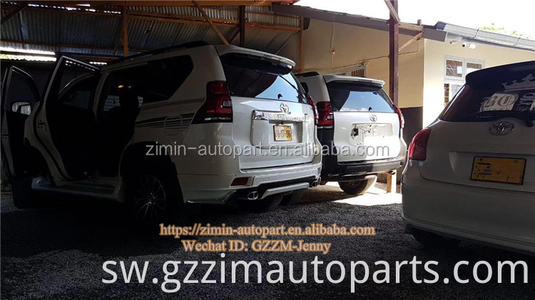 2018 auto gari trim kit nyeusi na fedha kwa 2018 rr v*gue